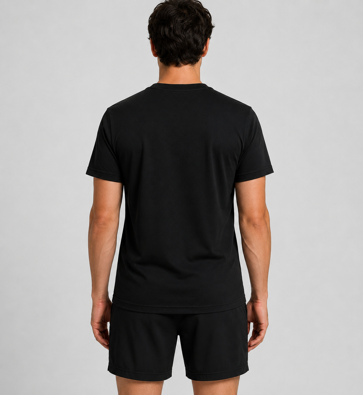 TV Miesbach Funktionsshirt schwarz hinten ohne Logo von Hummel für Herren