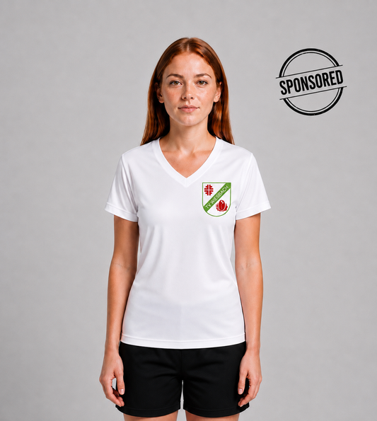 TV Miesbach Turnen & Tanzen Shirt von vorne in weiss