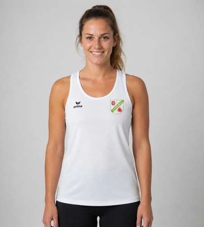 TV Miesbach Tanktop mit Druck vorne auf einem Erima Shirt in weiß für Frauen