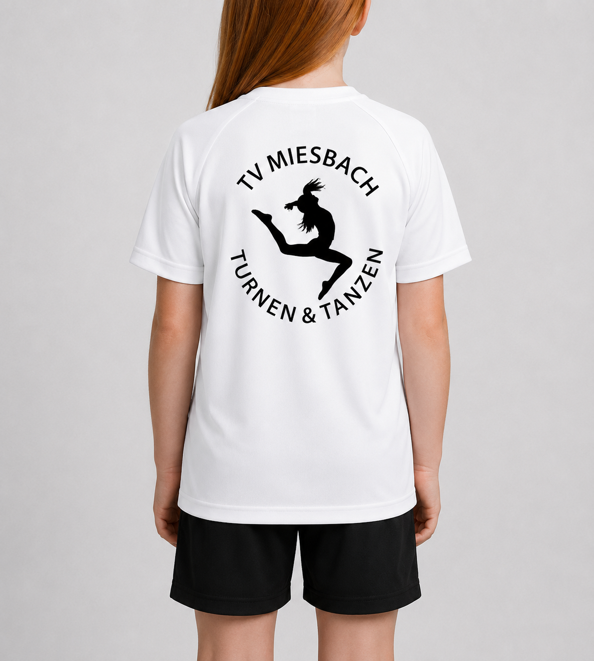 Erima Funktionsshirt für Kinder vom TV Miesbach Rückansicht weiss
