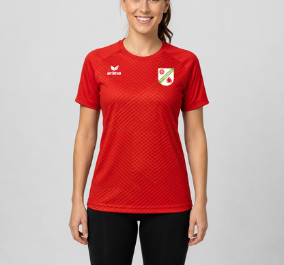 Funktionsshirt für Damen von Erima TV Miesbach vorne rot