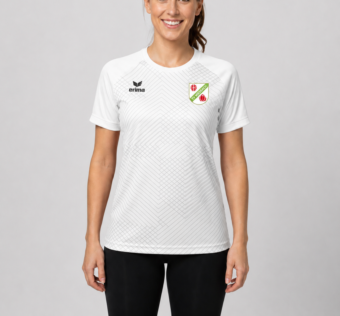 Funktionsshirt für Damen von Erima TV Miesbach vorne weiss