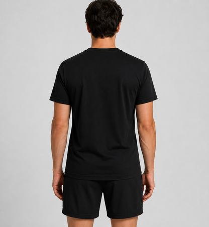 TV Miesbach Funktionsshirt schwarz hinten ohne Logo von Hummel für Herren