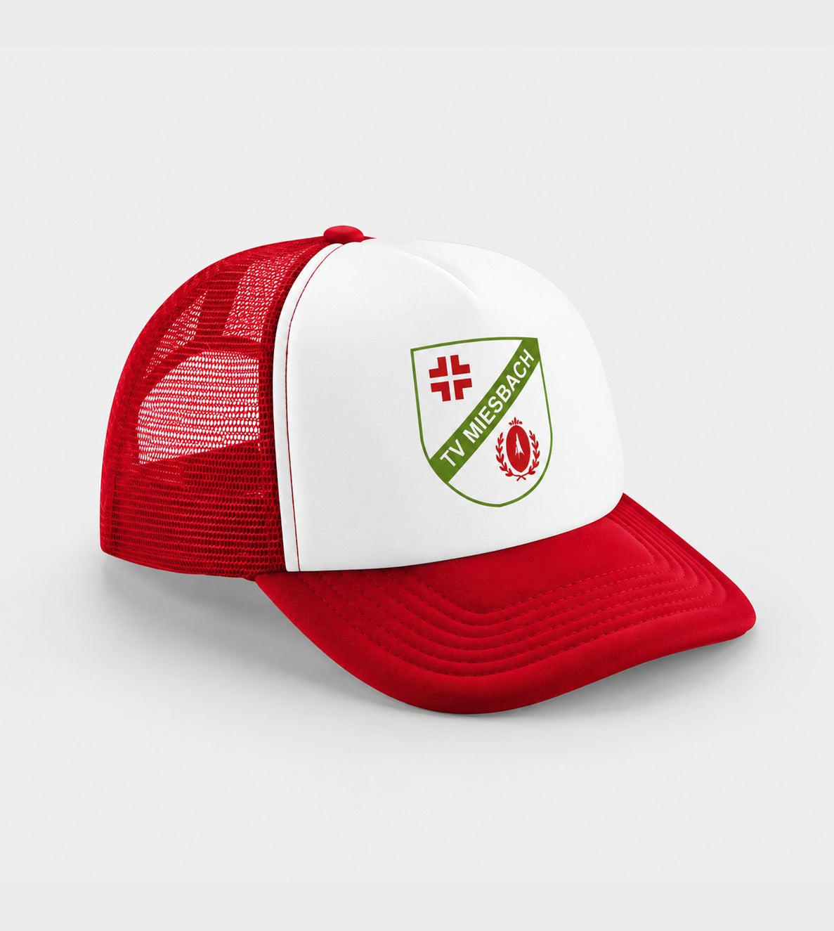Trucker Cap des TV Miesbachs in rot und weiss