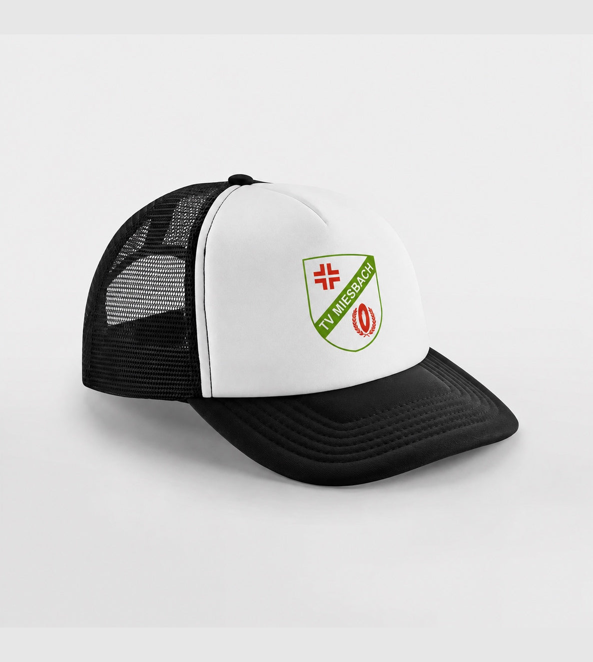 Trucker Cap des TV Miesbachs in schwarz und weiss