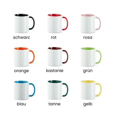 Personalisierte Becher und Tassen