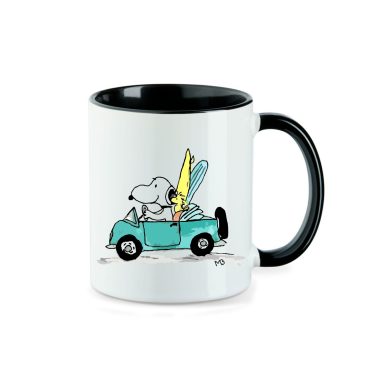 Snoppy im Strandbuggy Handzeichnung