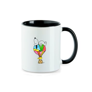 Snoopy Heissluftballon Handzeichnung