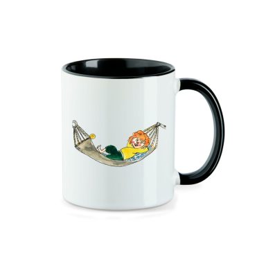 Pumuckl Hängematte Handzeichnung